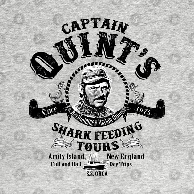 Quint Shark Feeding Tour Lts by Alema Art